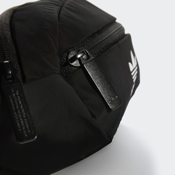 Adidas Originals National Fanny Pack Waist Pack BLACK NWT B175 - Picture 5 of 7